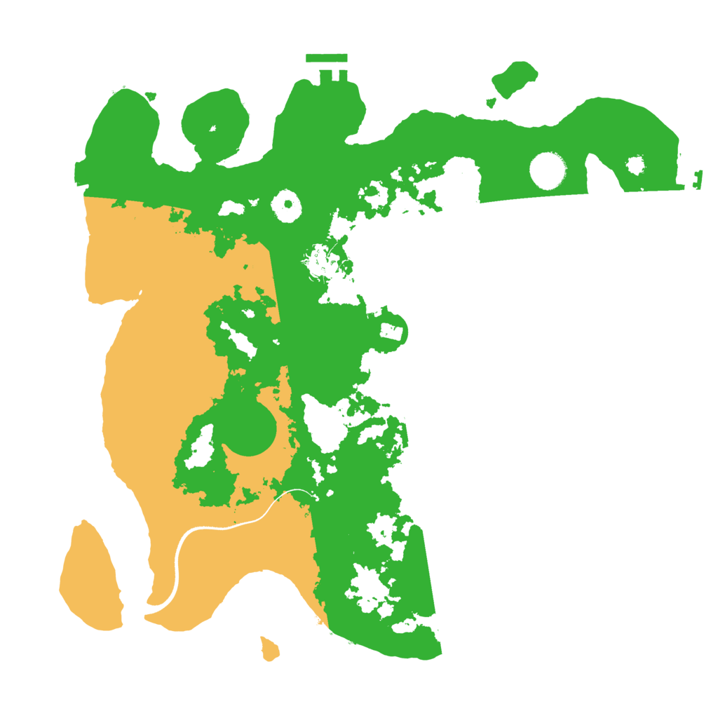 Biome Rust Map: Procedural Map, Size: 3500, Seed: 1471227953