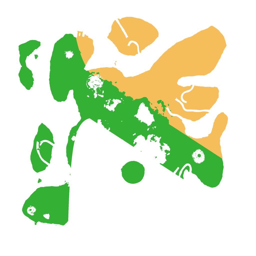 Biome Rust Map: Procedural Map, Size: 3000, Seed: 1253624193