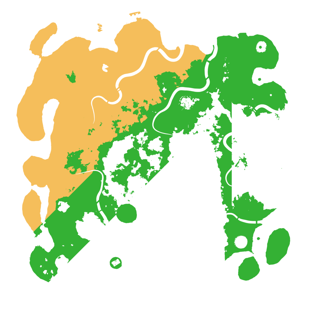 Biome Rust Map: Procedural Map, Size: 4250, Seed: 15815