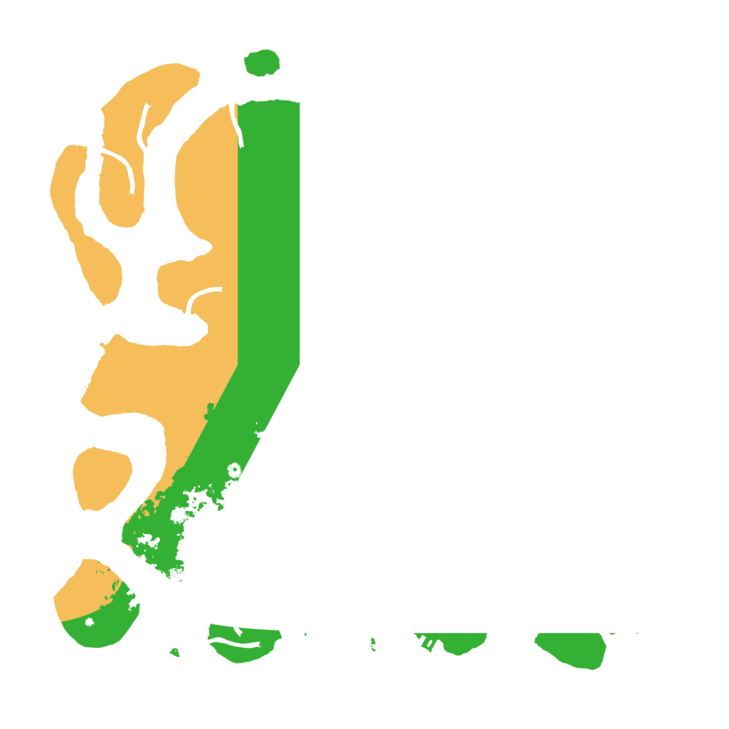 Biome Rust Map: Procedural Map, Size: 3900, Seed: 87801221