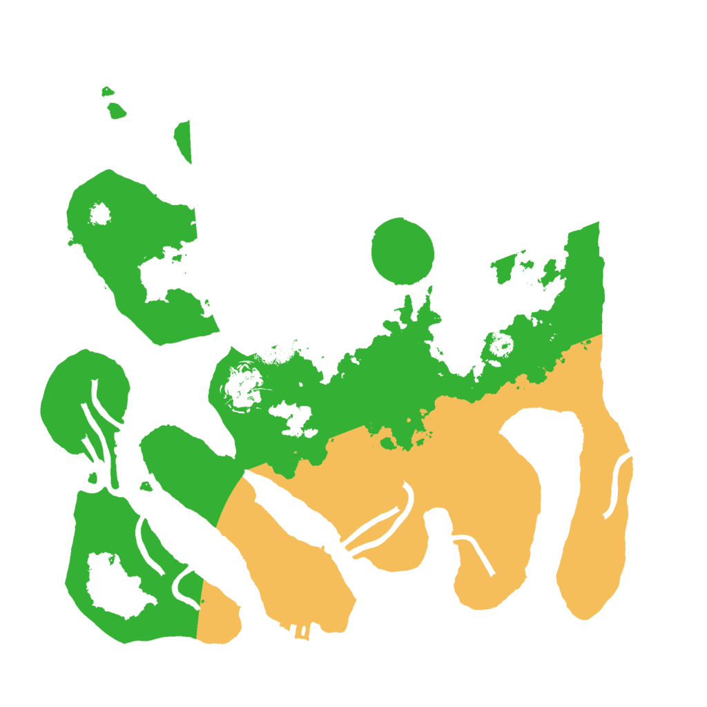 Biome Rust Map: Procedural Map, Size: 3000, Seed: 5495534