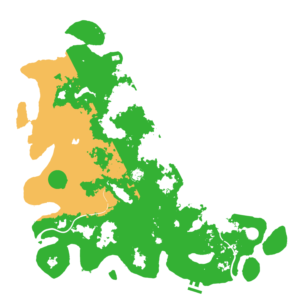 Biome Rust Map: Procedural Map, Size: 4250, Seed: 105662120