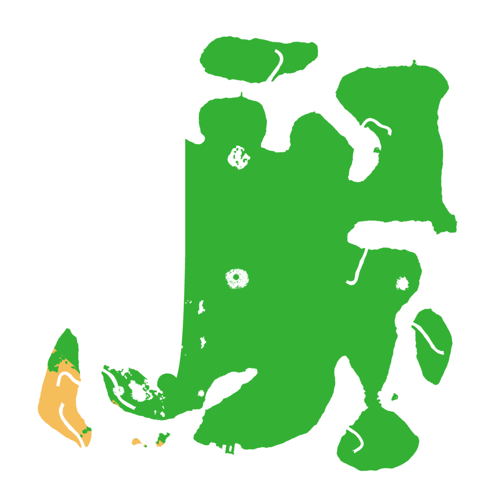 Biome Rust Map: Procedural Map, Size: 3500, Seed: 1941197298