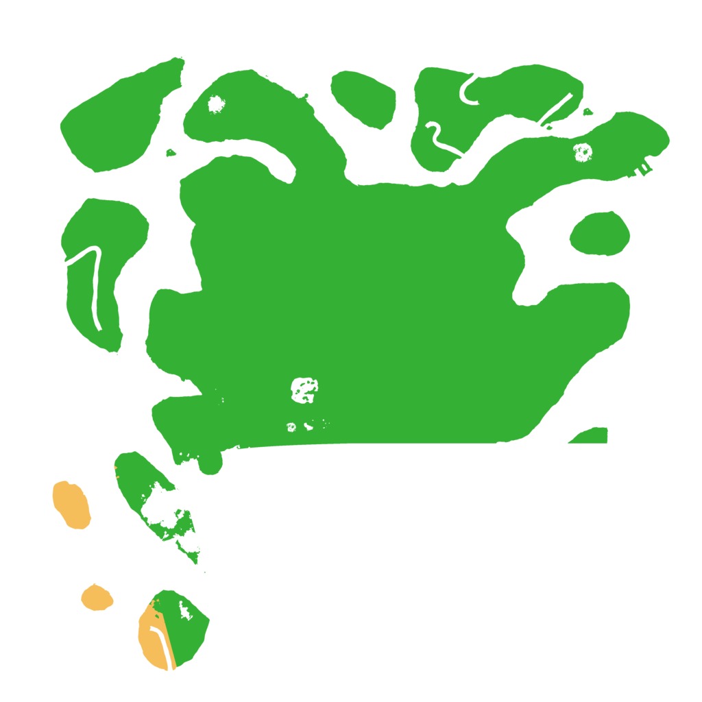 Biome Rust Map: Procedural Map, Size: 3800, Seed: 54745675