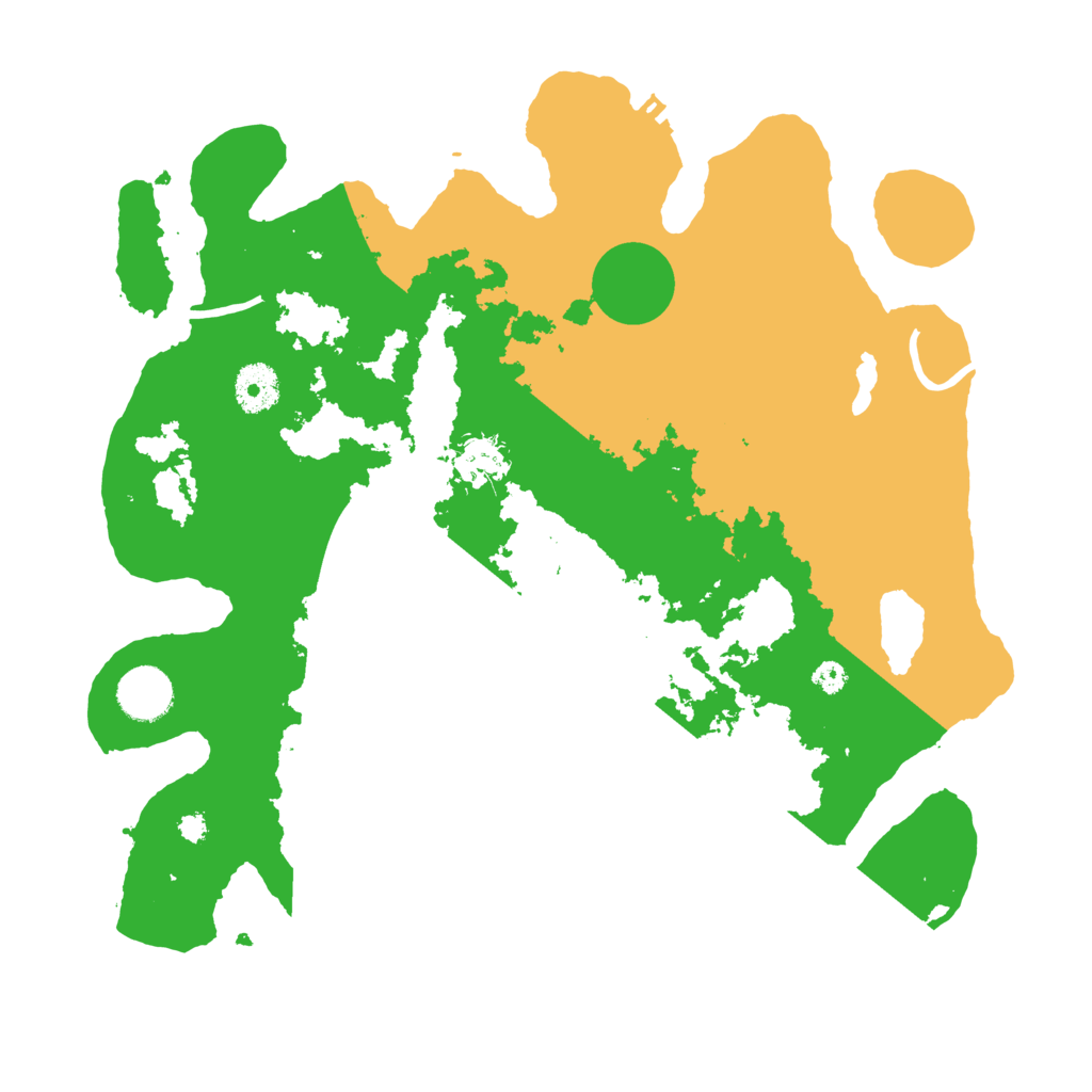 Biome Rust Map: Procedural Map, Size: 3500, Seed: 1913251390