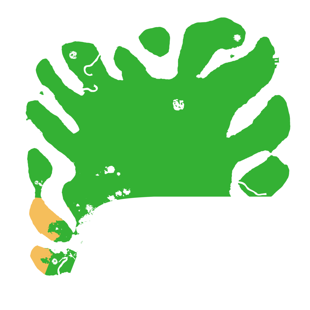 Biome Rust Map: Procedural Map, Size: 4000, Seed: 4264