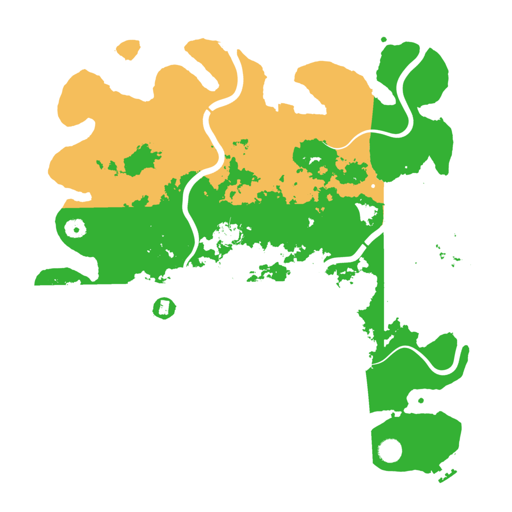 Biome Rust Map: Procedural Map, Size: 3800, Seed: 1353235806