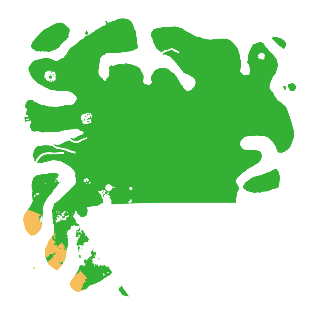 Biome Rust Map: Procedural Map, Size: 4200, Seed: 1888