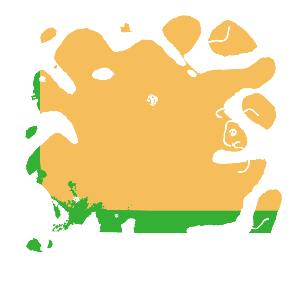 Biome Rust Map: Procedural Map, Size: 4100, Seed: 23674