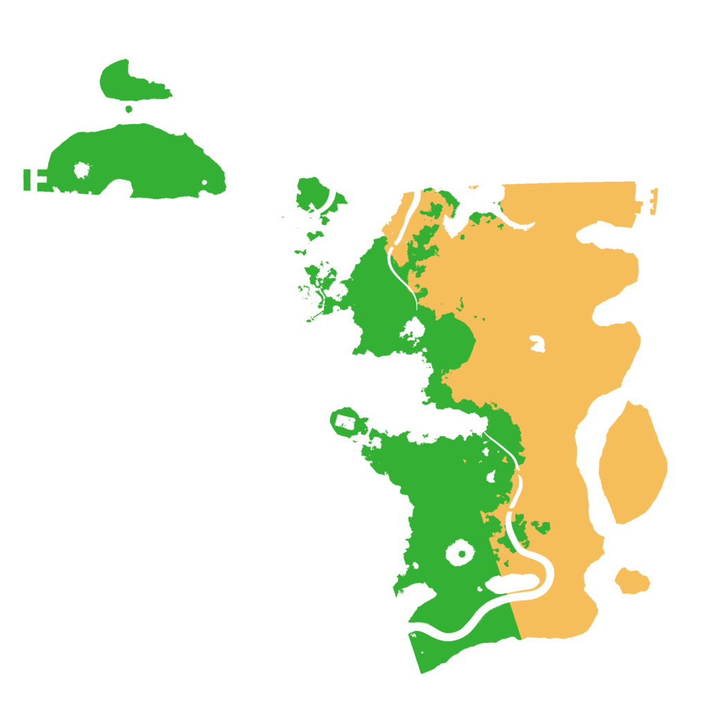 Biome Rust Map: Procedural Map, Size: 4000, Seed: 1638832980