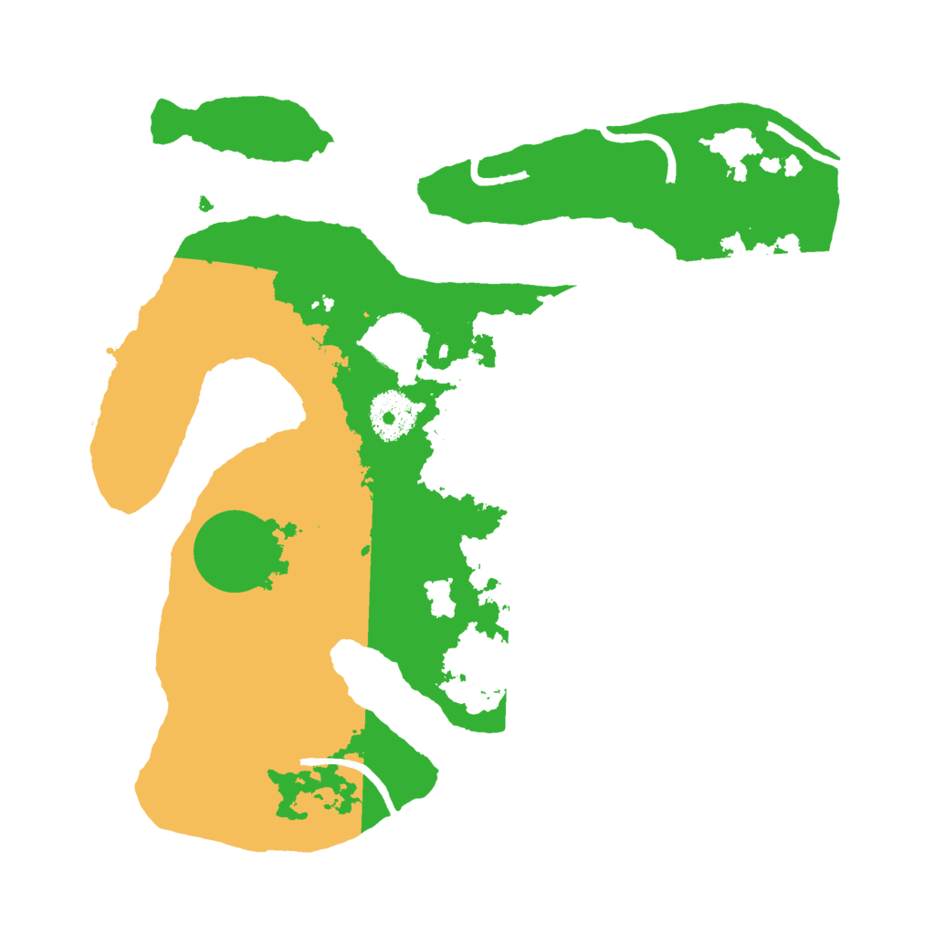 Biome Rust Map: Procedural Map, Size: 3000, Seed: 938762705