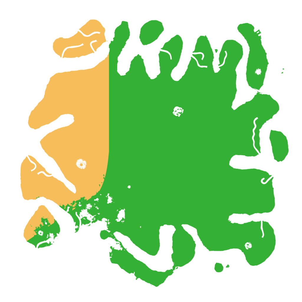 Biome Rust Map: Procedural Map, Size: 4500, Seed: 804060335