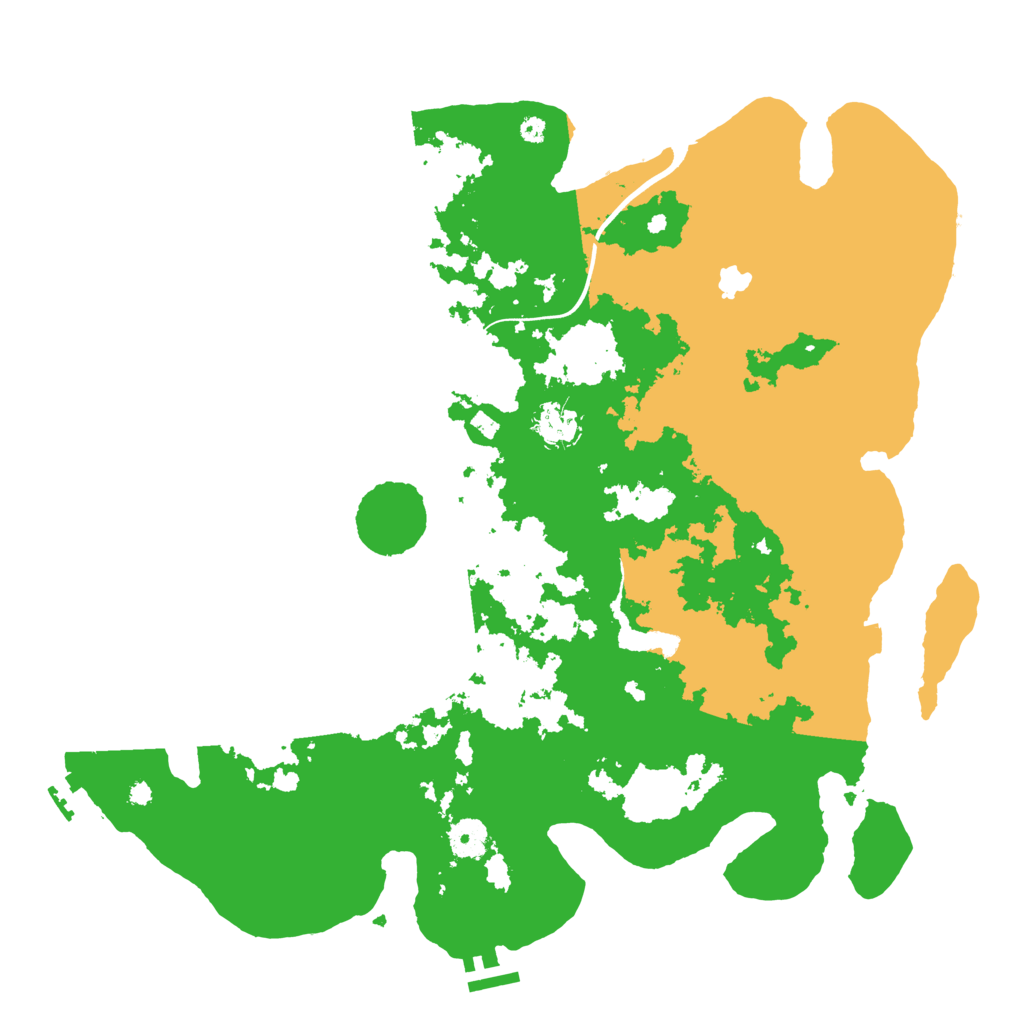 Biome Rust Map: Procedural Map, Size: 4000, Seed: 394471147