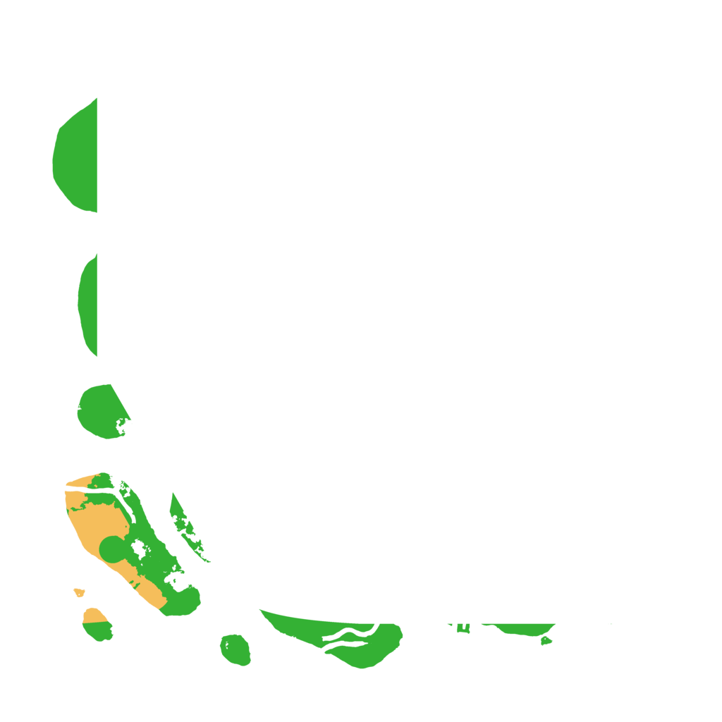 Biome Rust Map: Procedural Map, Size: 3500, Seed: 182750222