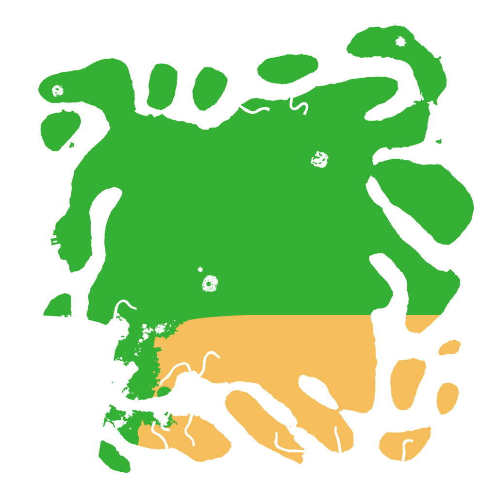 Biome Rust Map: Procedural Map, Size: 4500, Seed: 38746305