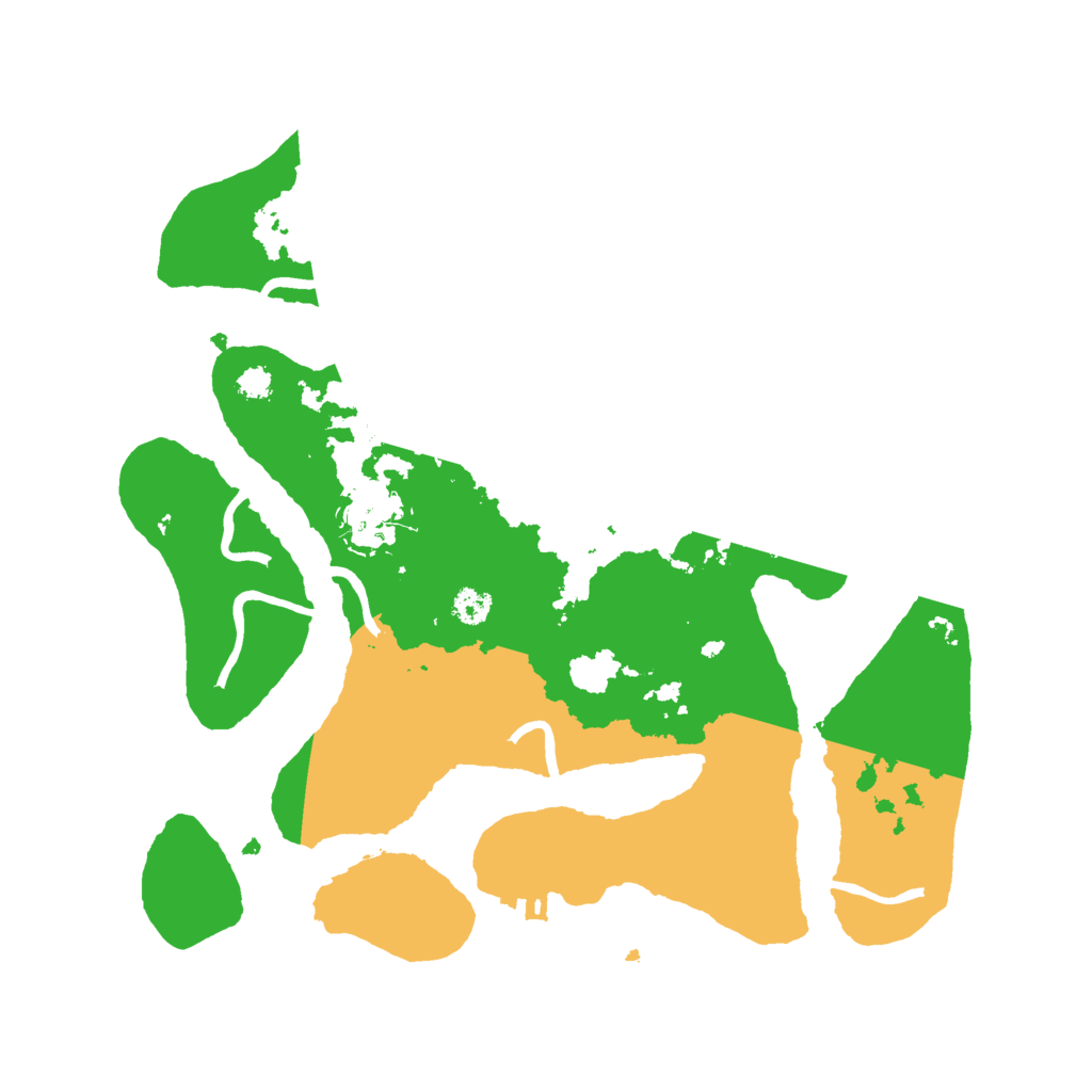 Biome Rust Map: Procedural Map, Size: 3000, Seed: 456928