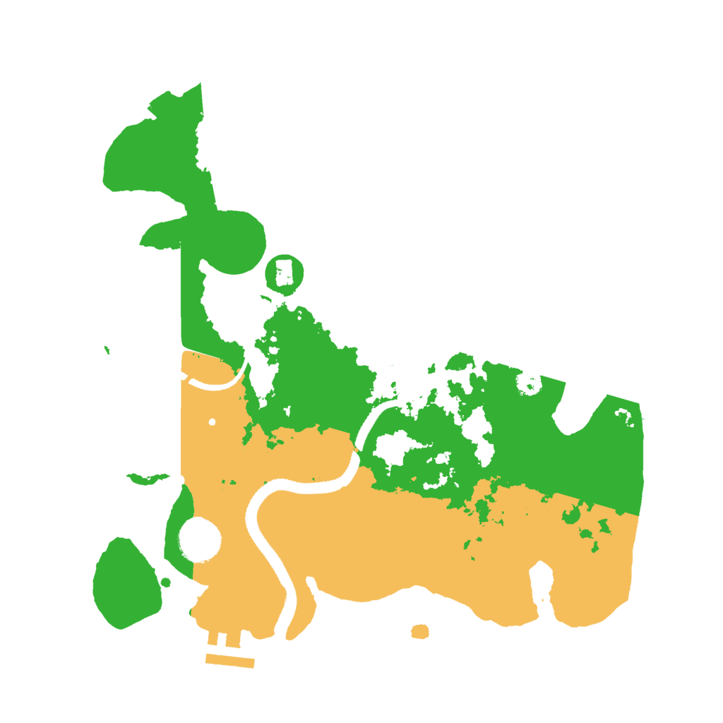 Biome Rust Map: Procedural Map, Size: 3000, Seed: 456928