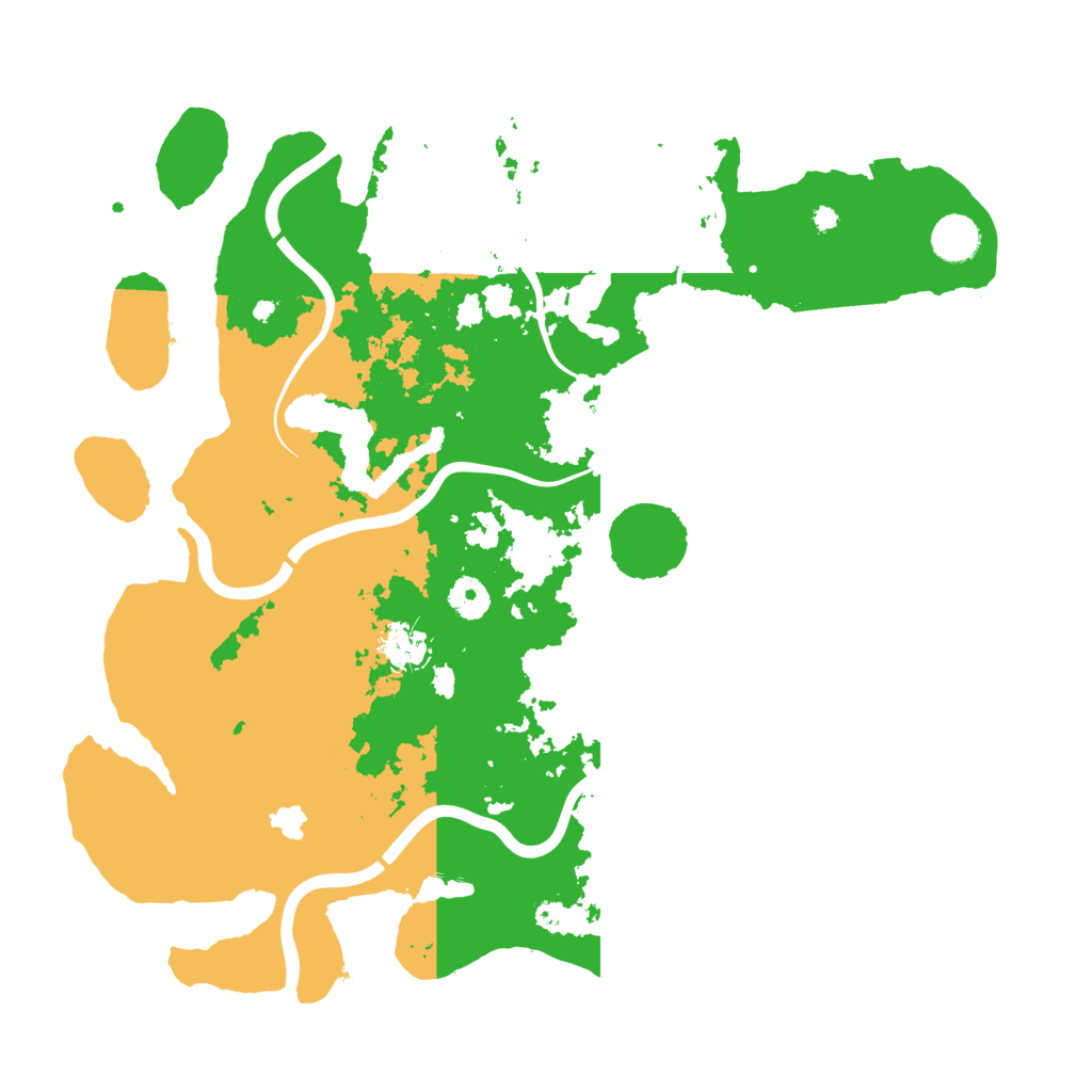 Biome Rust Map: Procedural Map, Size: 4000, Seed: 1498445041
