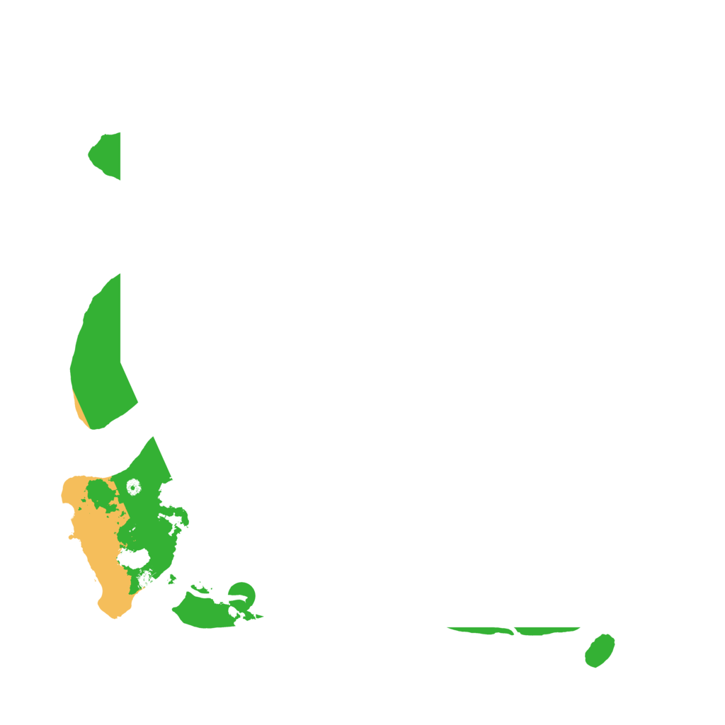 Biome Rust Map: Procedural Map, Size: 3500, Seed: 335561770