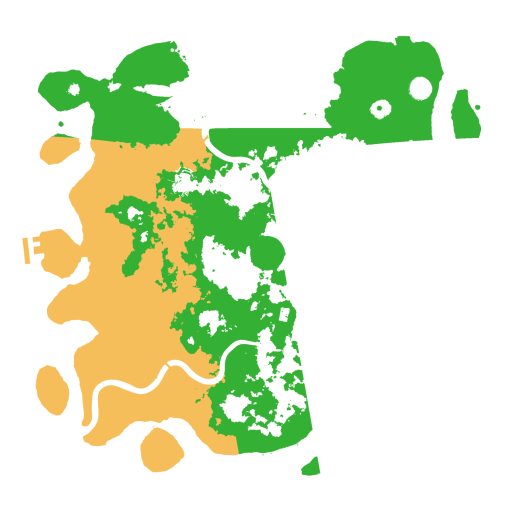 Biome Rust Map: Procedural Map, Size: 3950, Seed: 997113861