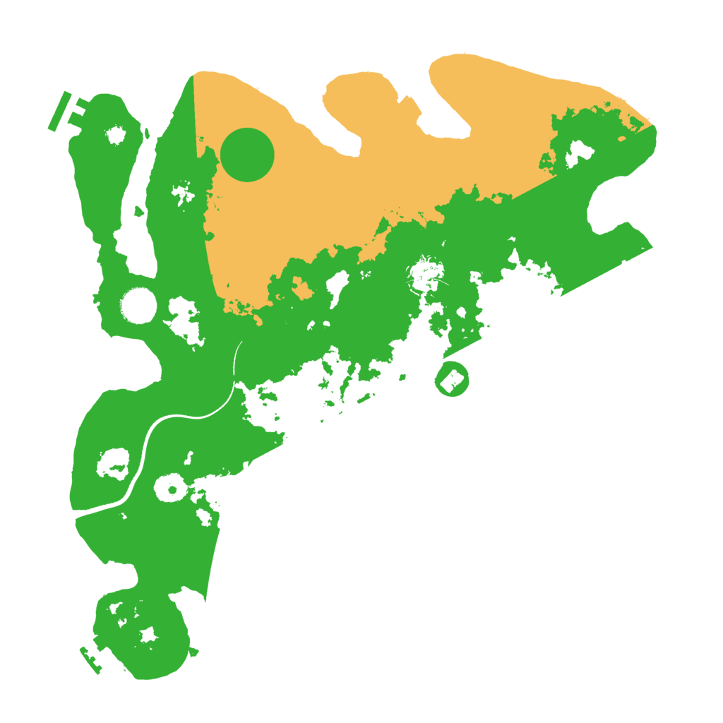 Biome Rust Map: Procedural Map, Size: 3526, Seed: 12340242