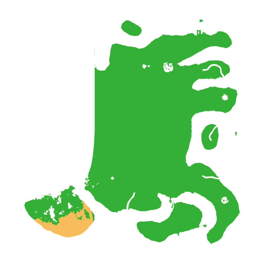 Biome Rust Map: Procedural Map, Size: 3850, Seed: 2029346019