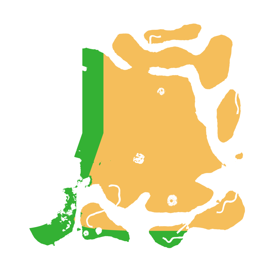 Biome Rust Map: Procedural Map, Size: 3700, Seed: 577385839