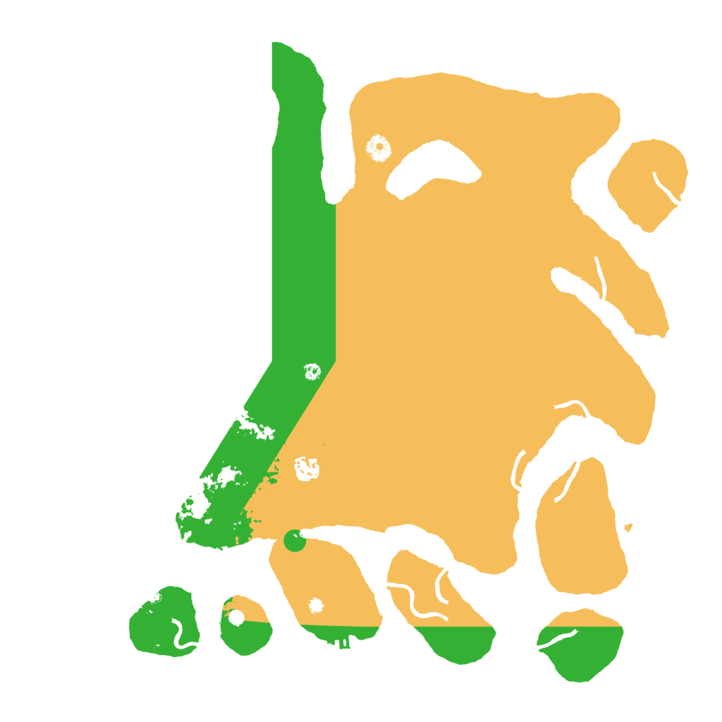 Biome Rust Map: Procedural Map, Size: 4250, Seed: 13512