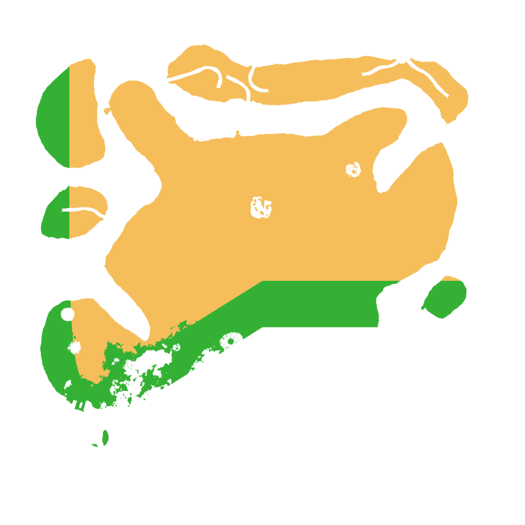 Biome Rust Map: Procedural Map, Size: 3500, Seed: 926885642