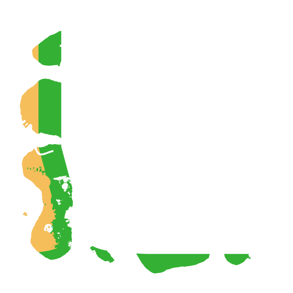 Biome Rust Map: Procedural Map, Size: 3500, Seed: 571985268