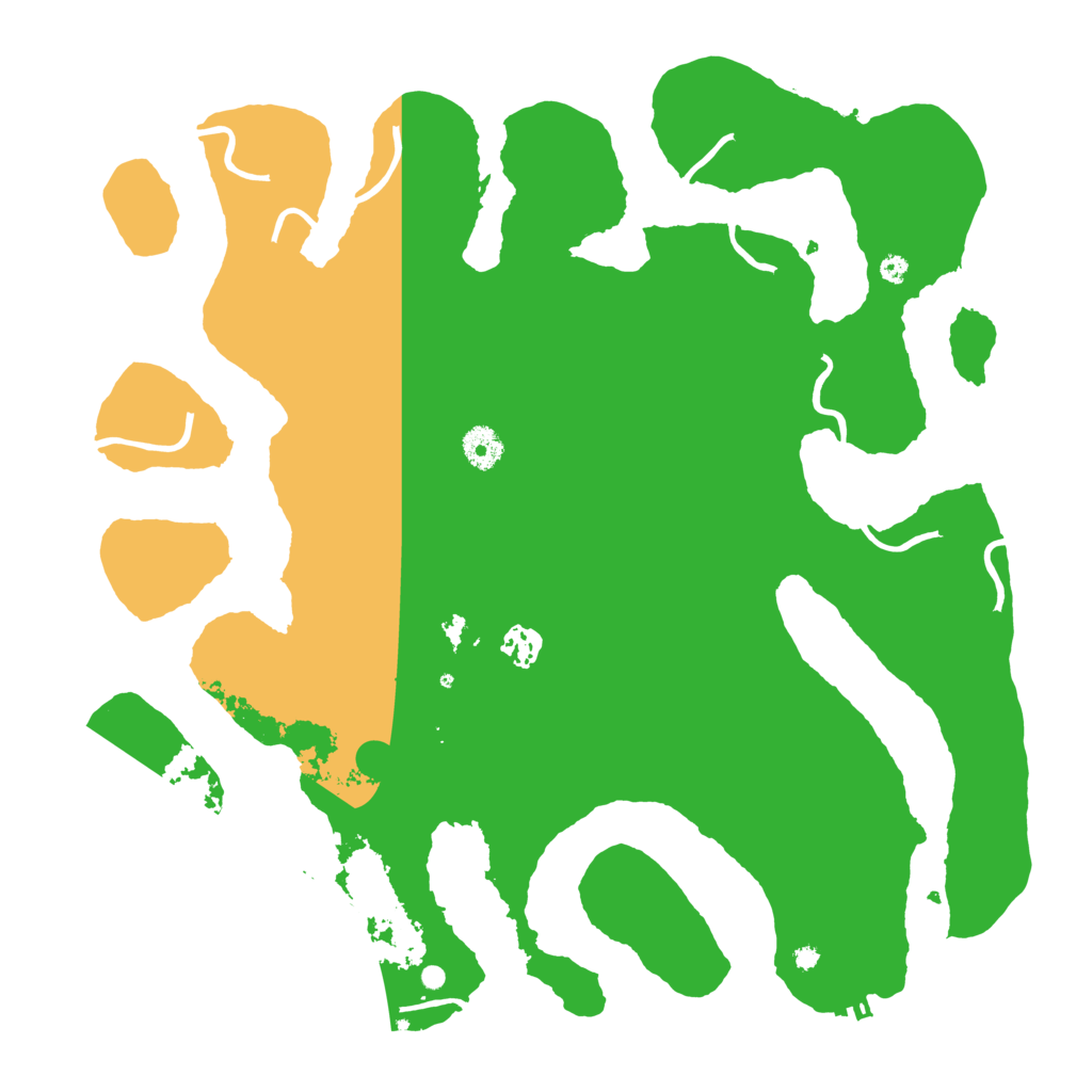 Biome Rust Map: Procedural Map, Size: 4000, Seed: 350770