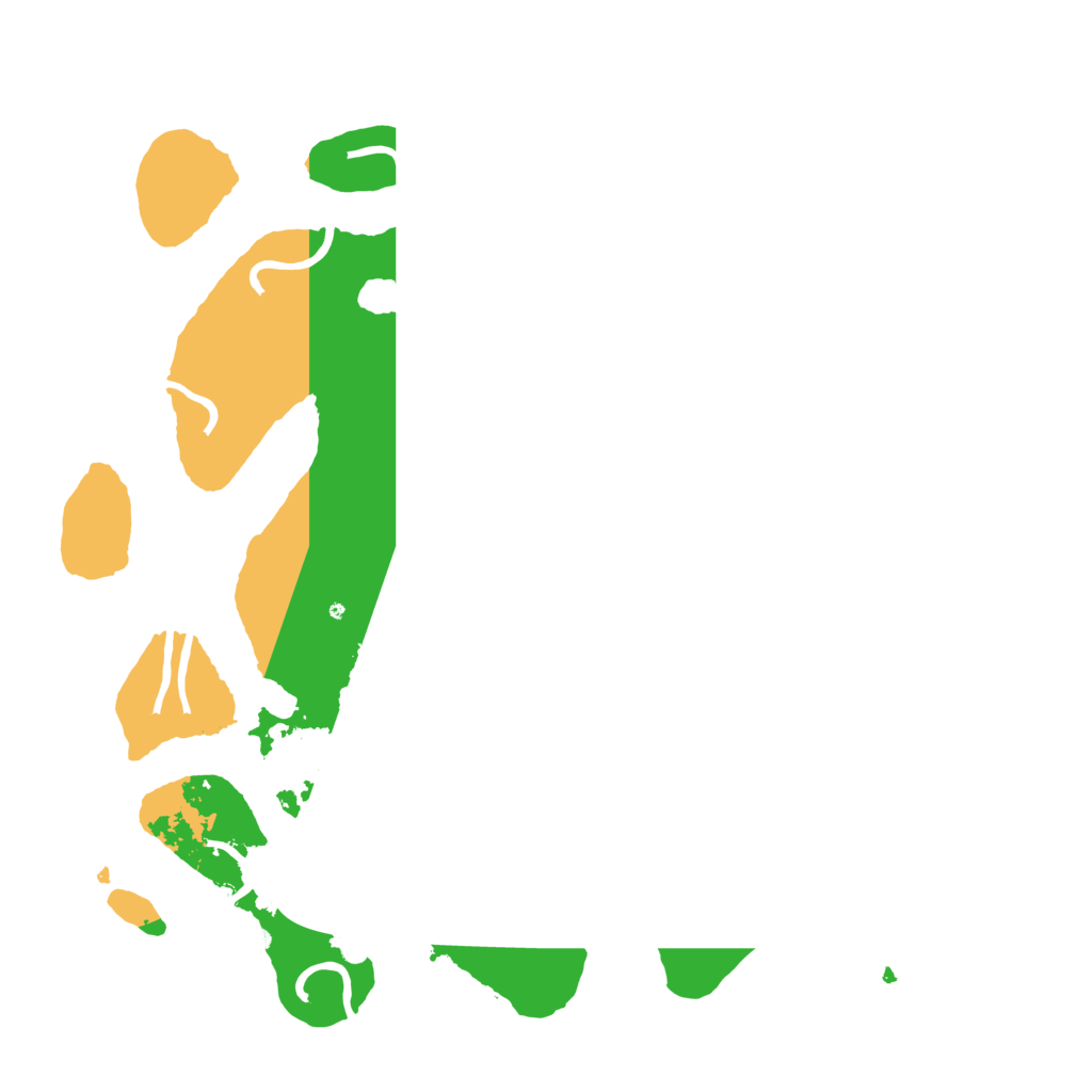 Biome Rust Map: Procedural Map, Size: 3500, Seed: 728911572