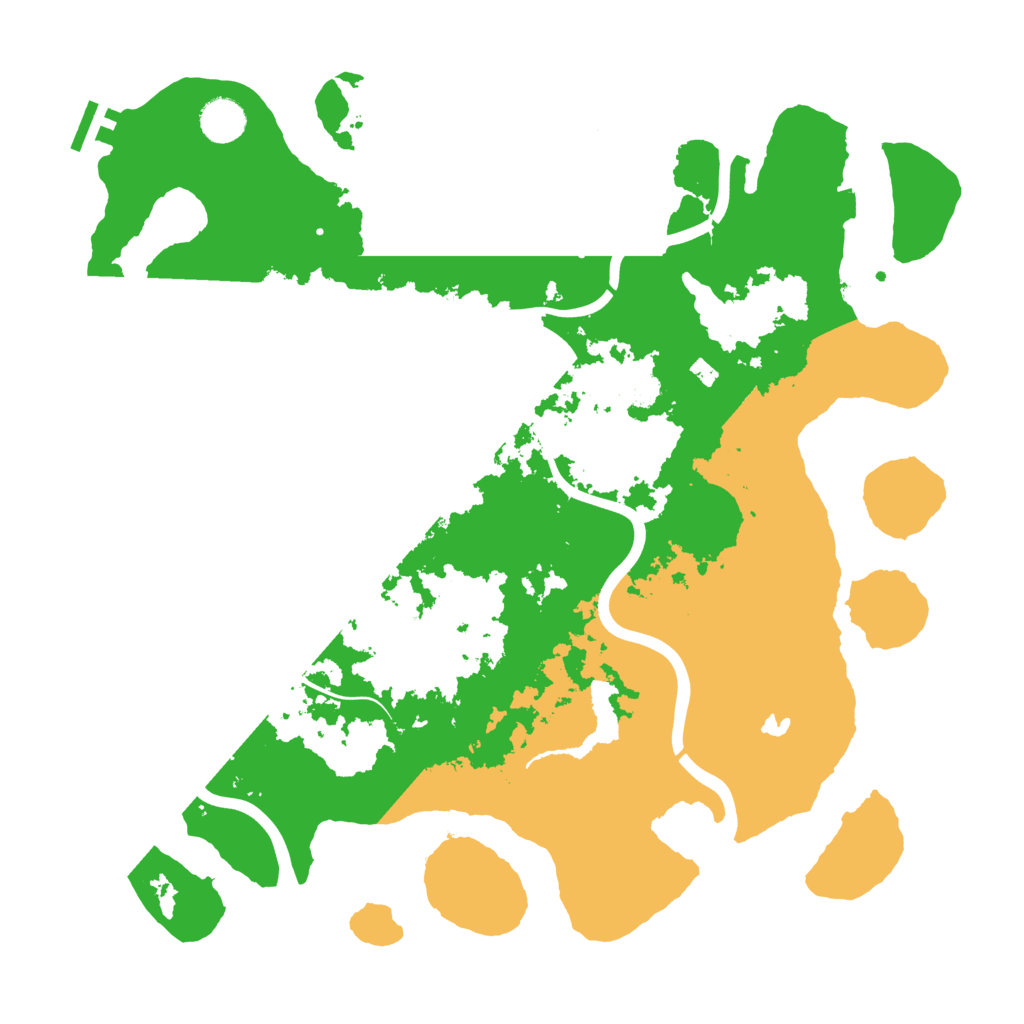 Biome Rust Map: Procedural Map, Size: 4000, Seed: 4469