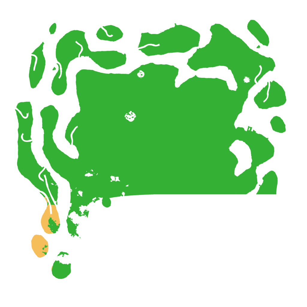 Biome Rust Map: Procedural Map, Size: 4500, Seed: 522925406