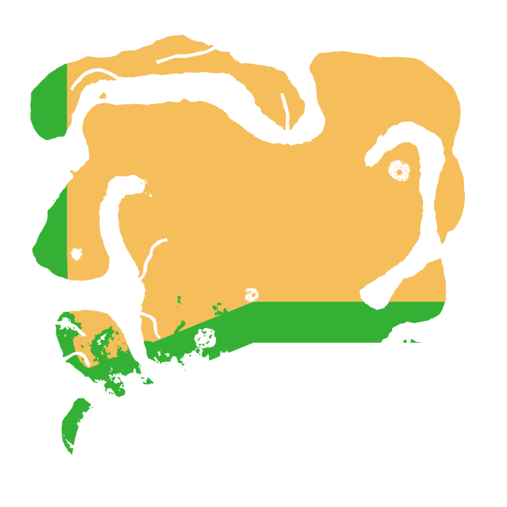 Biome Rust Map: Procedural Map, Size: 3600, Seed: 191121