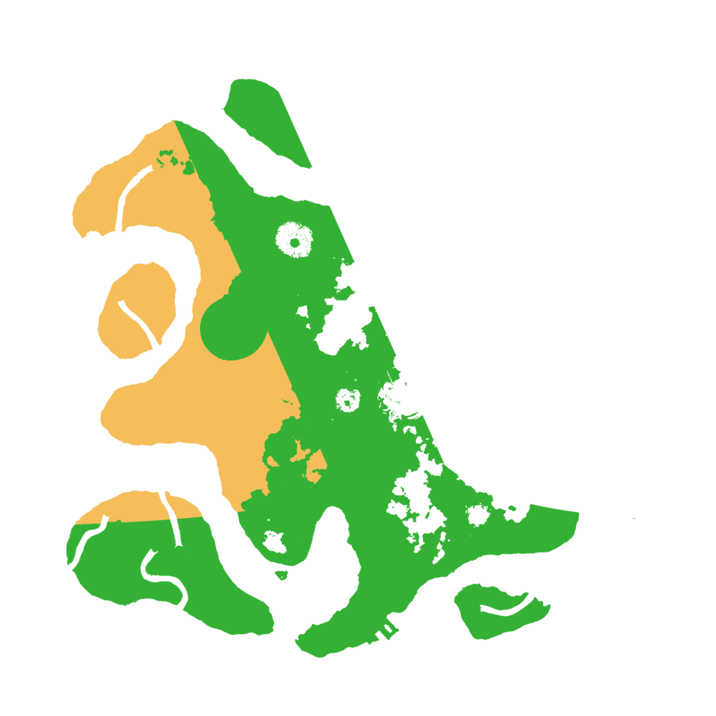 Biome Rust Map: Procedural Map, Size: 3000, Seed: 453417