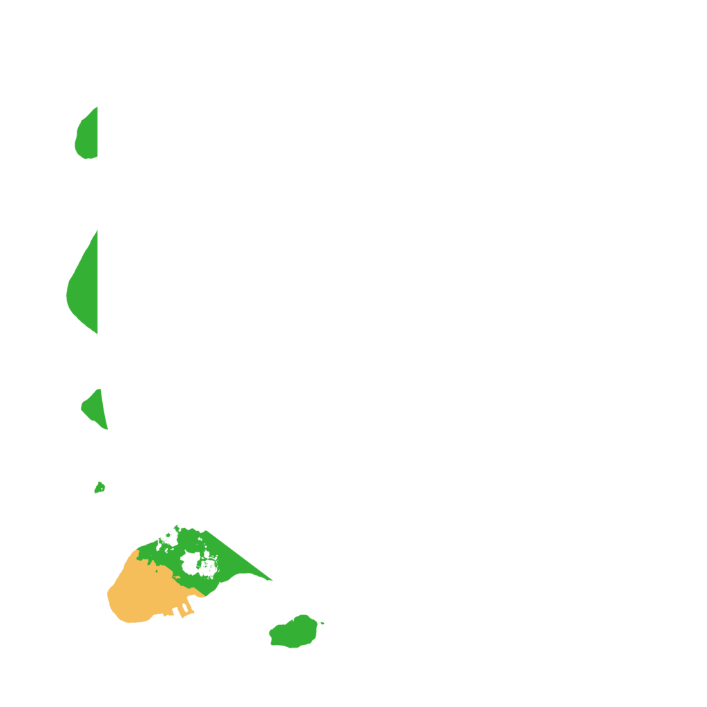 Biome Rust Map: Procedural Map, Size: 3200, Seed: 7426467