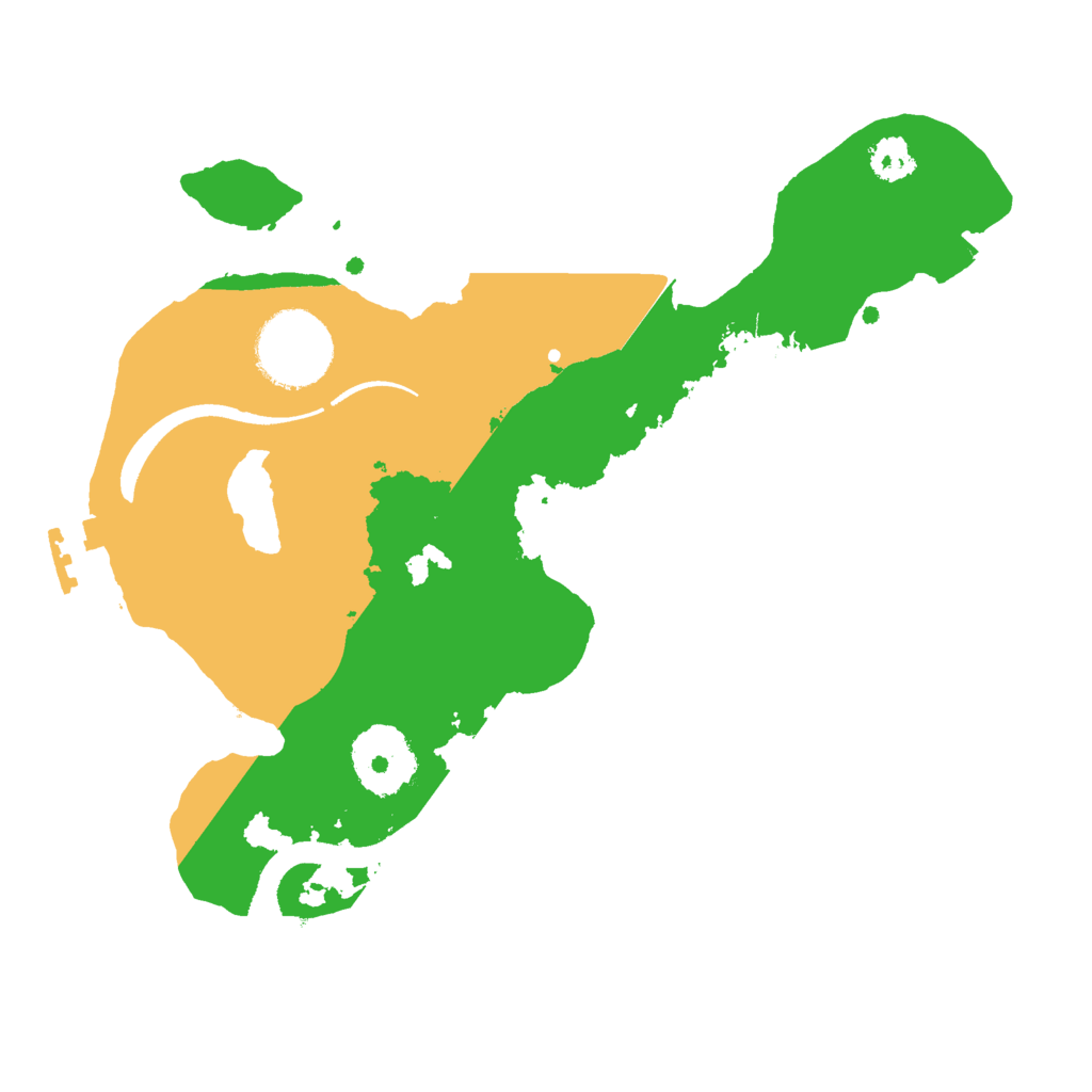 Biome Rust Map: Procedural Map, Size: 2514, Seed: 819402659