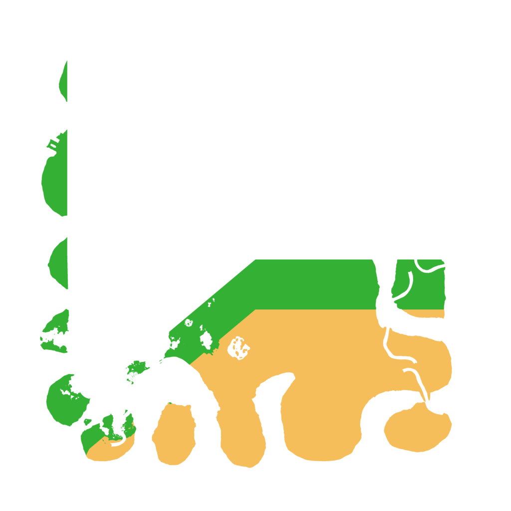 Biome Rust Map: Procedural Map, Size: 3500, Seed: 17403066