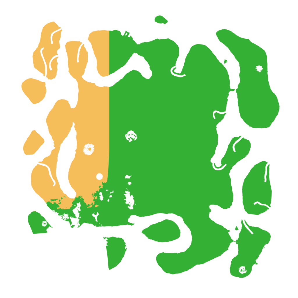 Biome Rust Map: Procedural Map, Size: 4000, Seed: 990353471