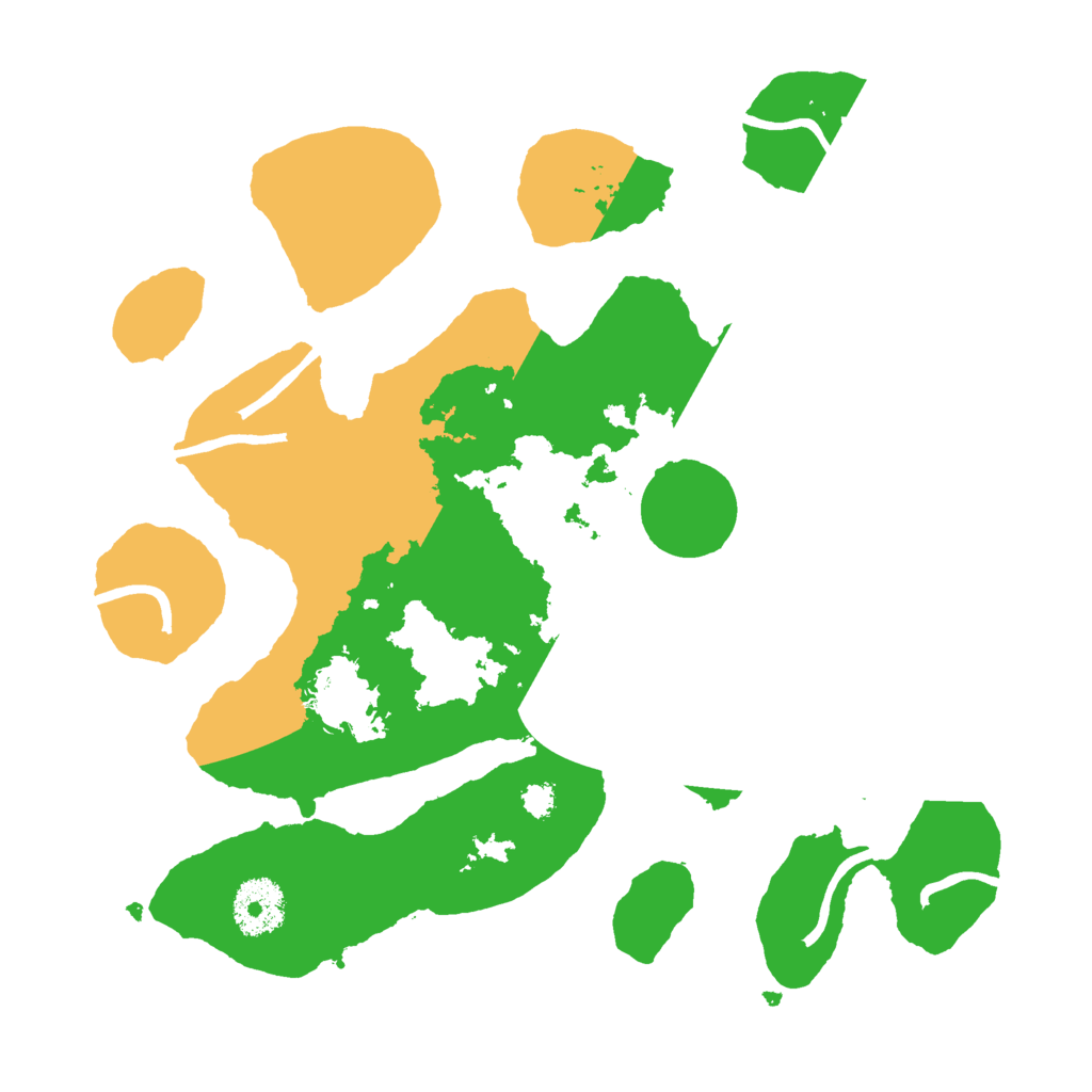 Biome Rust Map: Procedural Map, Size: 3000, Seed: 75783784