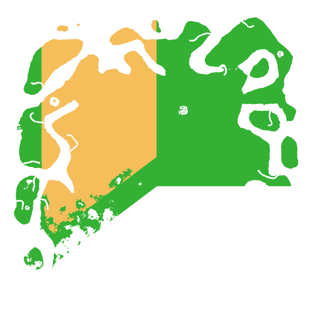 Biome Rust Map: Procedural Map, Size: 5000, Seed: 1878204