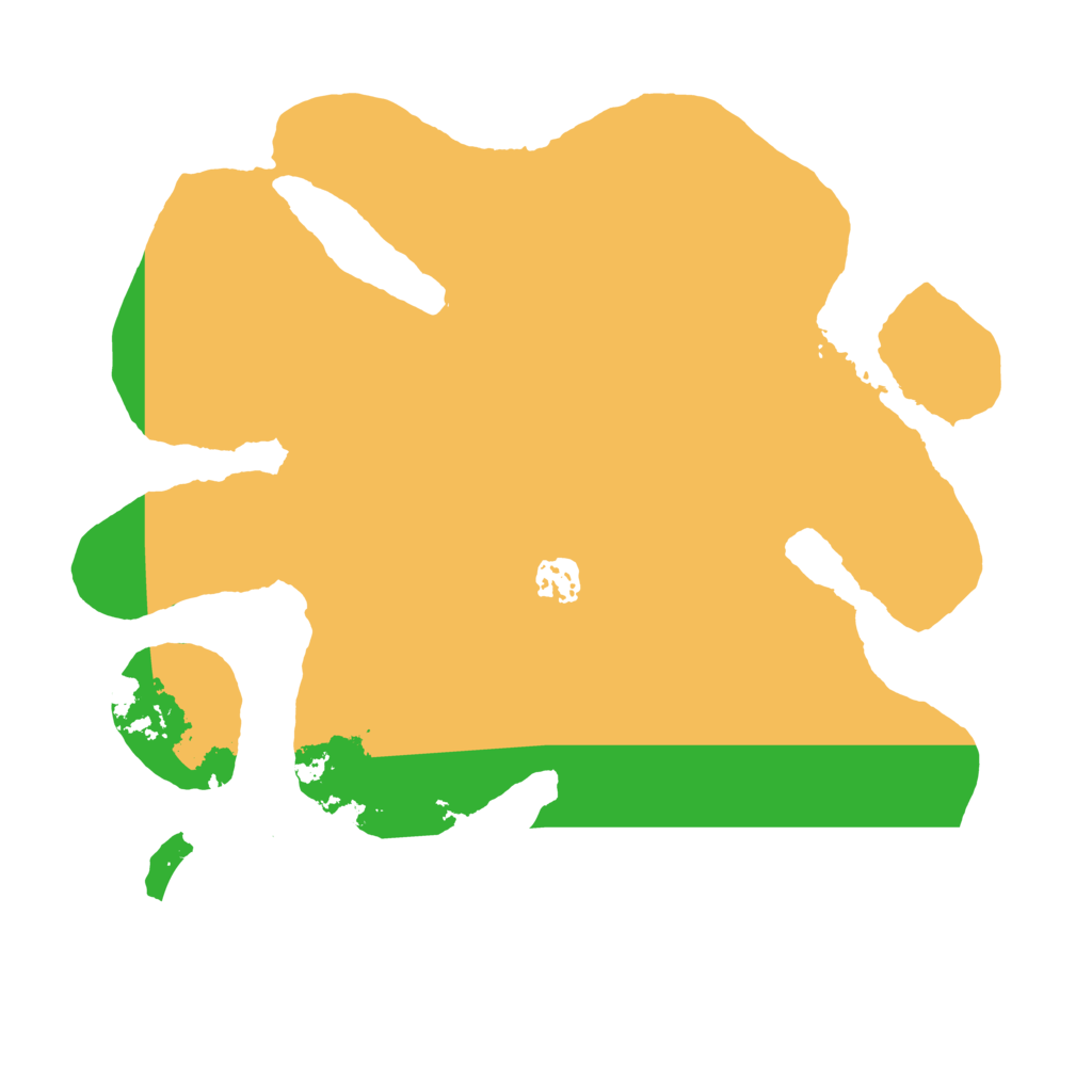 Biome Rust Map: Barren, Size: 3500, Seed: 85152204