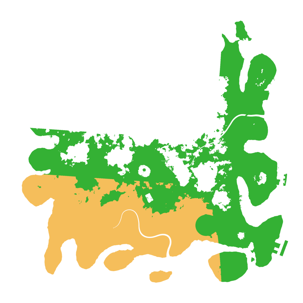 Biome Rust Map: Procedural Map, Size: 3800, Seed: 1735158507