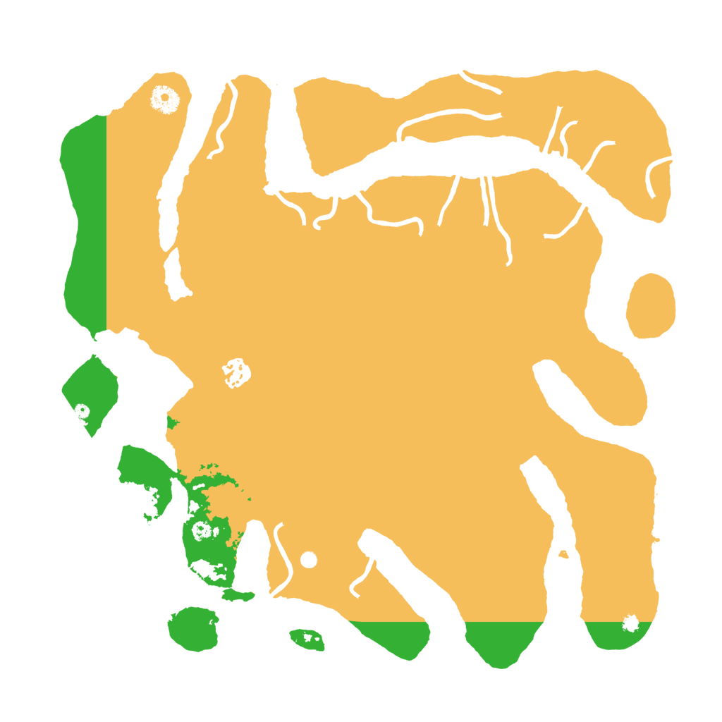 Biome Rust Map: Procedural Map, Size: 3800, Seed: 1127020550