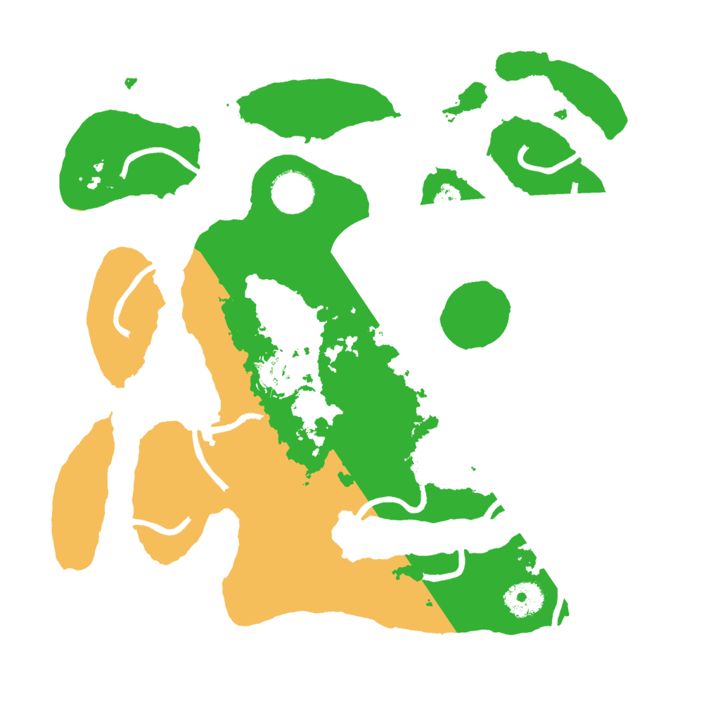 Biome Rust Map: Procedural Map, Size: 3000, Seed: 446130