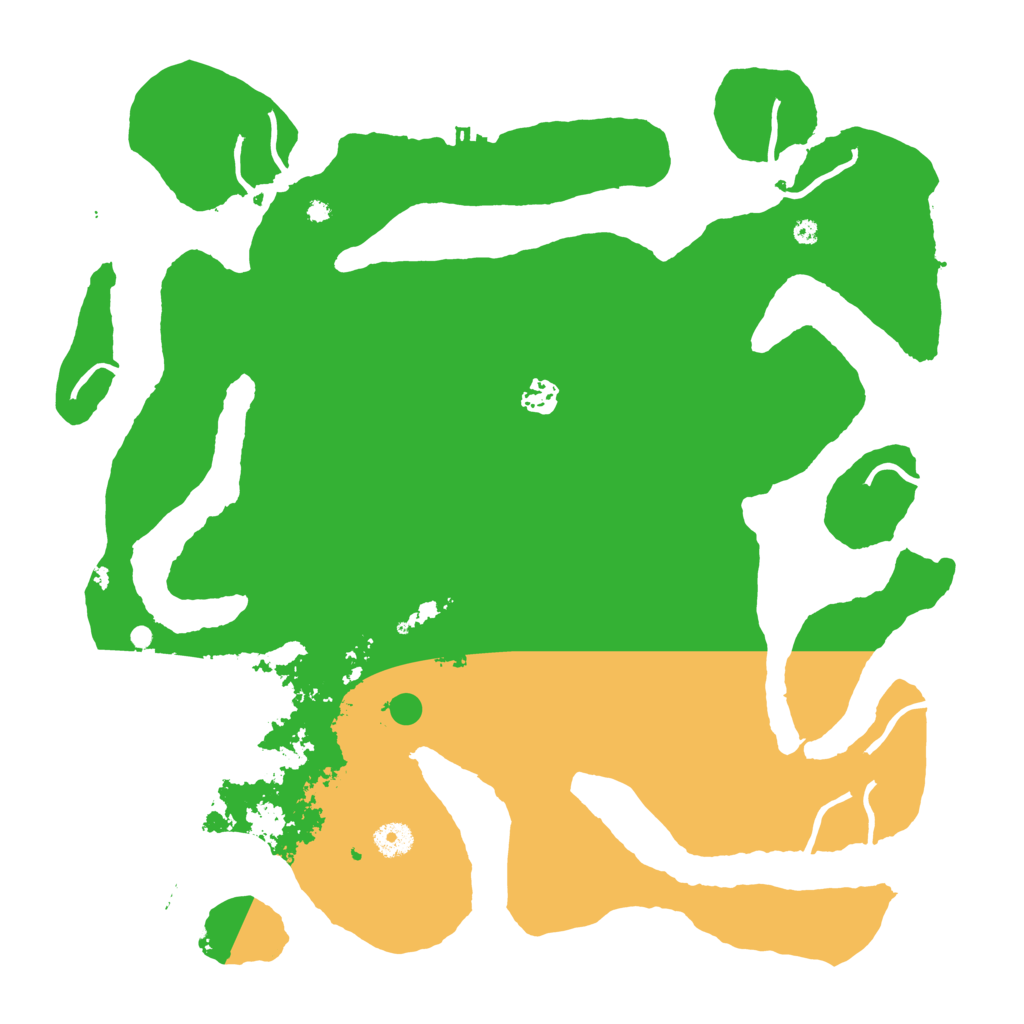 Biome Rust Map: Procedural Map, Size: 4200, Seed: 693275346