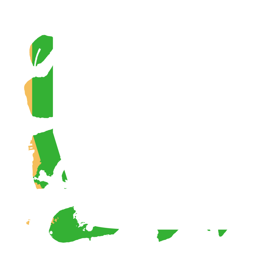 Biome Rust Map: Procedural Map, Size: 3600, Seed: 1514173196