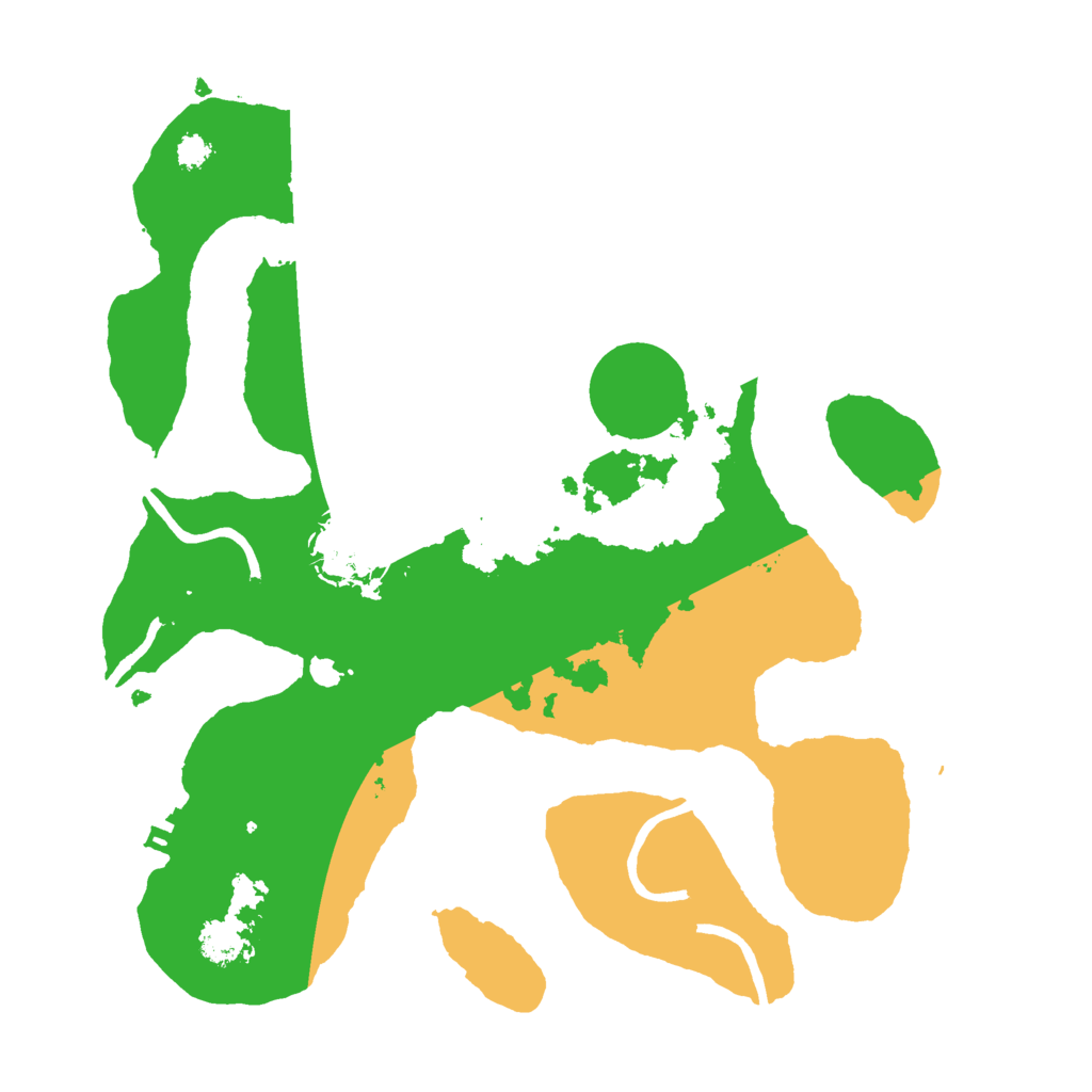 Biome Rust Map: Procedural Map, Size: 3000, Seed: 85306