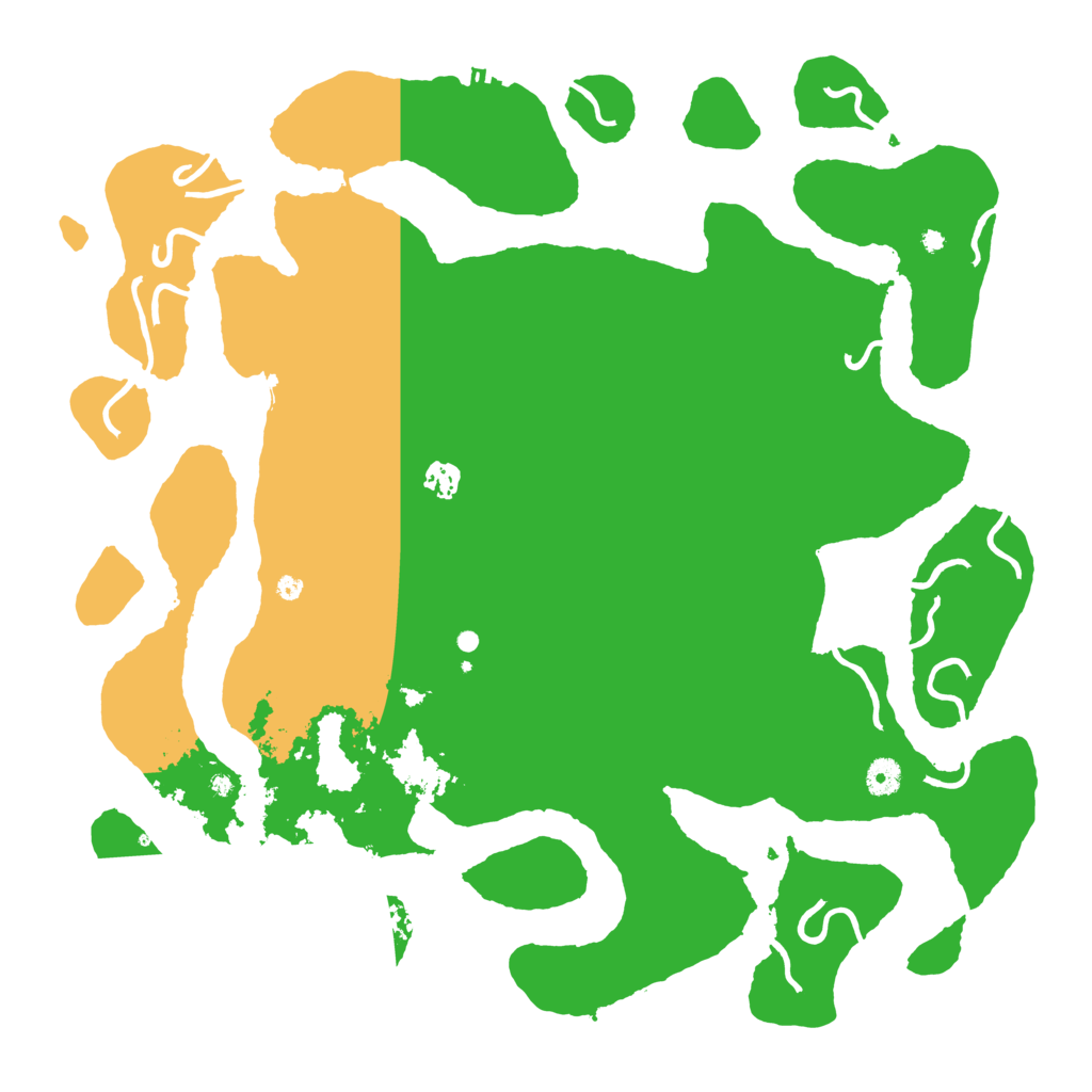 Biome Rust Map: Procedural Map, Size: 4500, Seed: 990353471